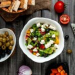 Классический греческий салат с брынзой