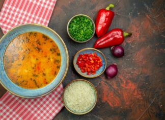 Классический суп харчо с рисом