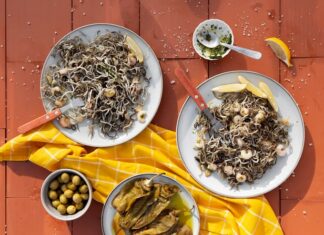 Рецепты из сушеной морской капусты