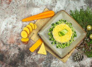 Пошаговый рецепт салата Мимоза