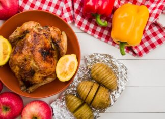 Курник из курицы с картофелем