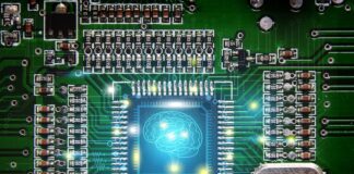 Схема M832 с элементами на плате