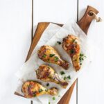 Куриная голень запечена в рукаве