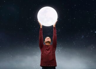 Начало нарастающей луны