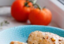 Куриное филе с майонезом в духовке