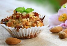 Рецепт кекса с грецкими орехами