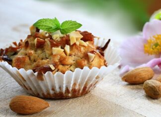 Рецепт кекса с грецкими орехами