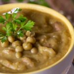 Гороховый суп на копченых ребрах