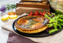 Рыбный пирог в духовке