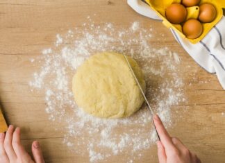 Воздушное тесто для пирога в духовке