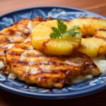 Грудка под ананасами с сыром