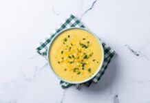 Крем-суп из гороха и картофеля