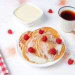 Пышные оладьи на питьевом йогурте