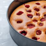 Вишнево-творожный пирог