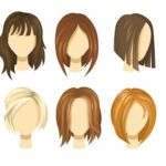 Чёлка-шторка: схема стрижки