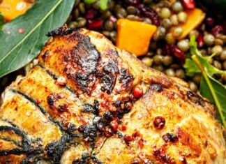 Свинина с горчицей в духовке