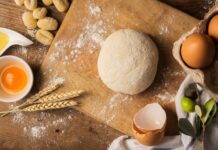 Тесто для пирога из сухих дрожжей