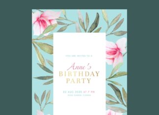 Приглашение на юбилей 45-летия