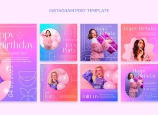 С Днем Рождения в Instagram