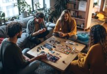 Игры на четверых: веселье за столом