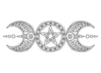 Значение татуировки «Месяц и Солнце»