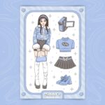 Модная одежда для девочек из Гача Клуба