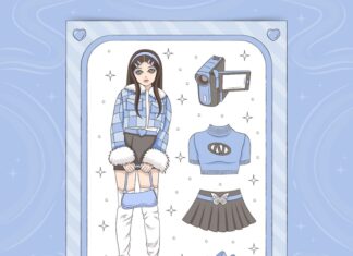 Модная одежда для девочек из Гача Клуба