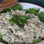 Салат с тунцом и шампиньонами