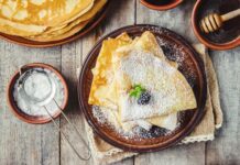 Классический рецепт тонких блинов на молоке