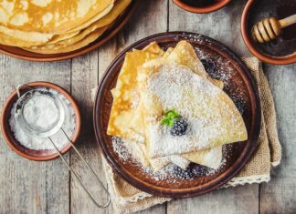 Классический рецепт тонких блинов на молоке