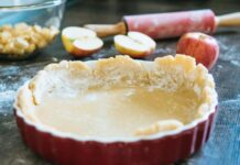 Тесто для яблочного пирога на сметане