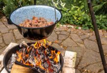 Говядина в казане на костре: рецепты