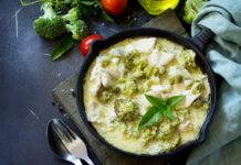 Суп с брокколи и курицей: рецепт