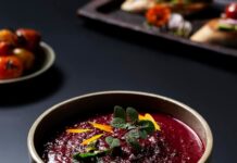 Овощной суп со свеклой без мяса