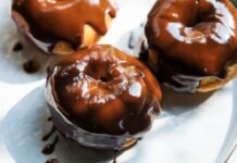 Рецепт пончиков с шоколадной глазурью