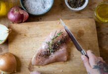 Приготовление стейков из индейки