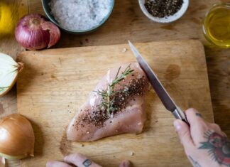 Приготовление стейков из индейки