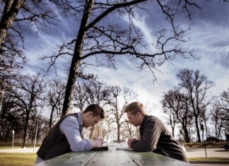 Последний взор умершего