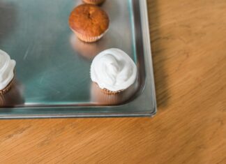 Кекс в микроволновке без какао