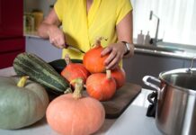 Приготовление тыквы на сковородке