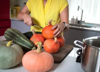 Приготовление тыквы на сковородке