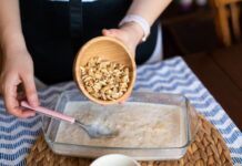 Рецепт пирога с овсяными хлопьями