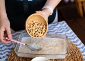 Рецепт пирога с овсяными хлопьями