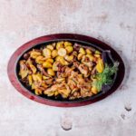 Тушеная капуста с грибами