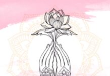 Лотос в тату: символ чистоты и возрождения