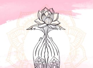 Лотос в тату: символ чистоты и возрождения