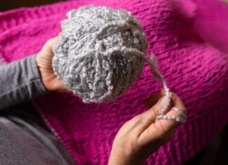 Вязание крючком: воздушный столбик