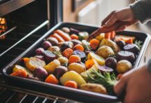 Время приготовления овощей в духовке