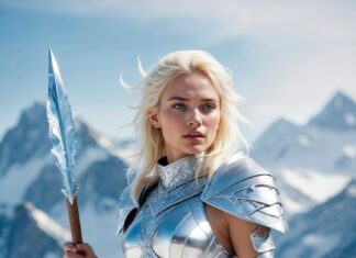 Королева Жезлов и Четыре Меча