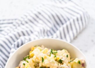 Картофельно-кукурузный салат